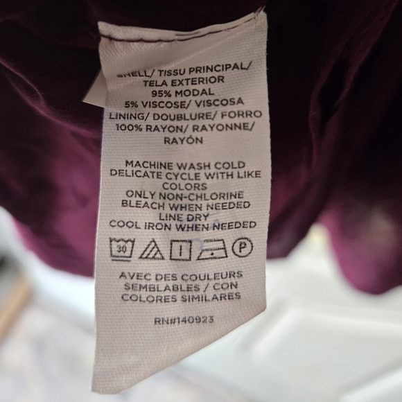 NWT LOFT Plus Chic Deep Purple Cross Halter Dress - Plus Size 18 - Picture 5 of 8